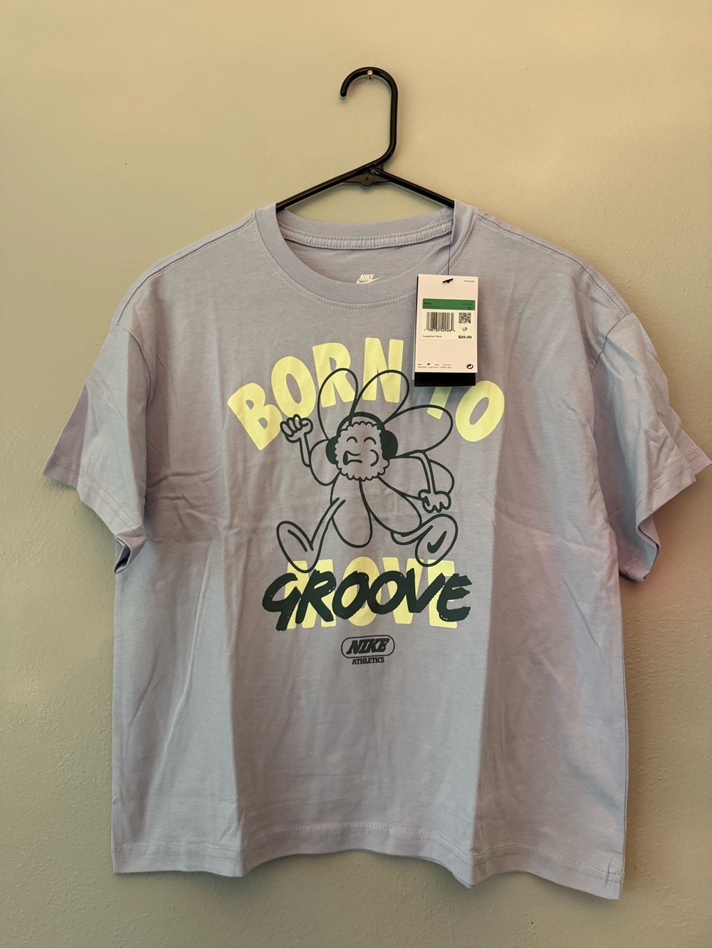 Nike Kids Light Lavender 'Born to Groove' Graphic Tee